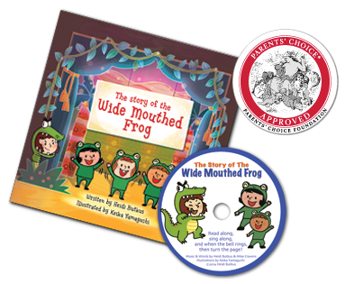The Story of the Wide Mouthed Frog - Picture Book & Read-Along CD