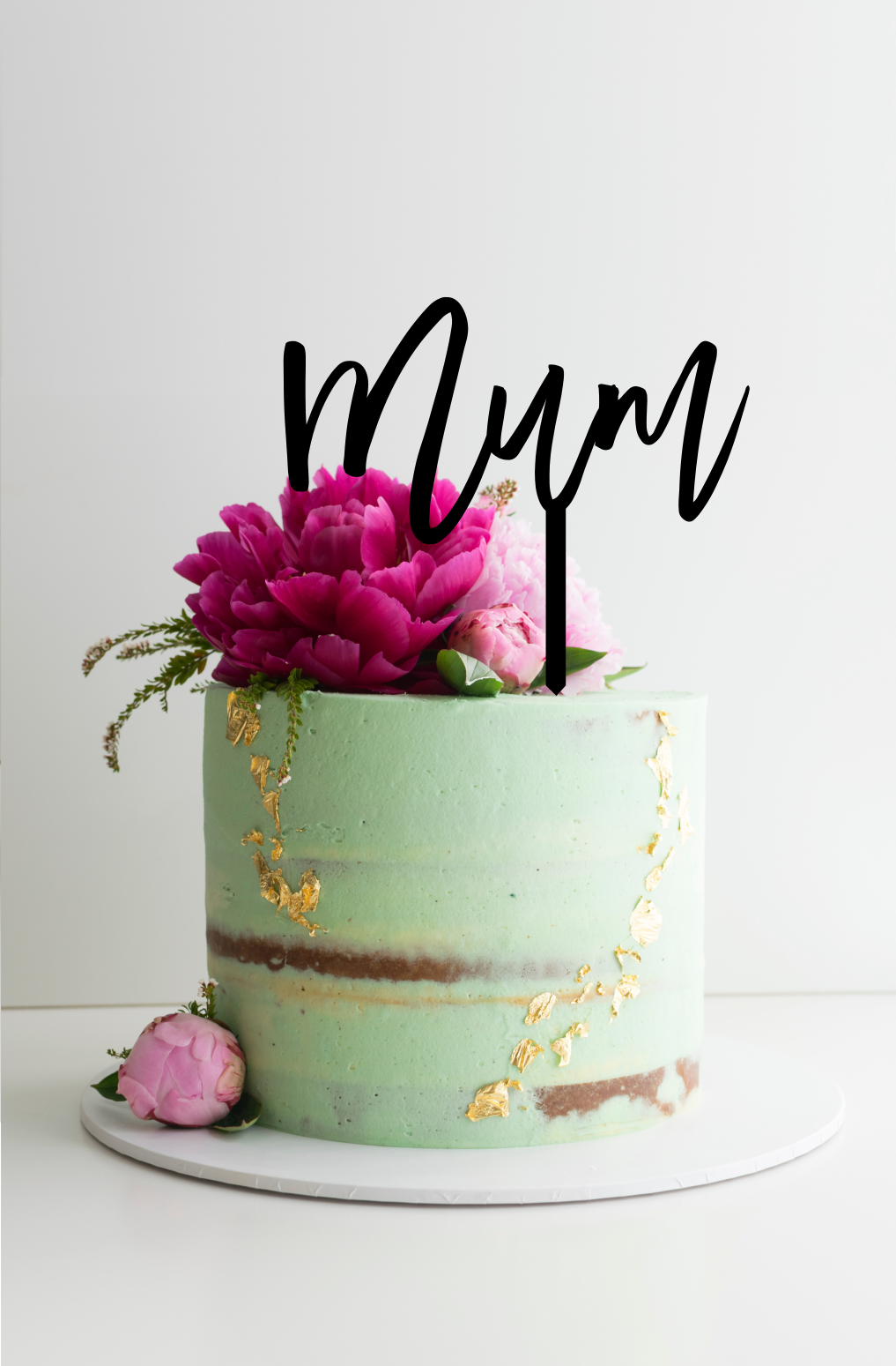 Mum Cake Topper - Mothers Day Cake Topper - Mum Birthday – Etched ...