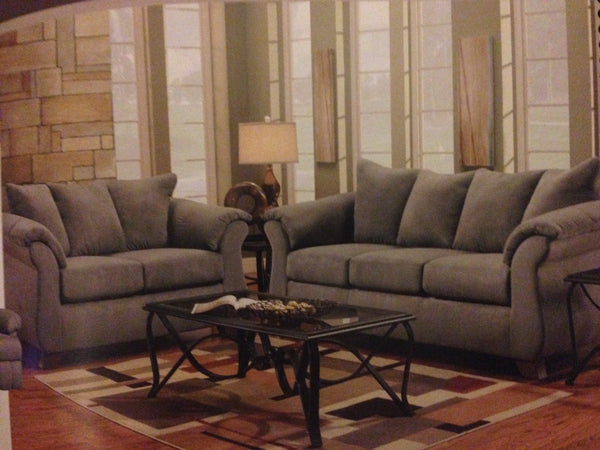 bf1012 sensation grey microfiber sofa – bargain furniture warehouse