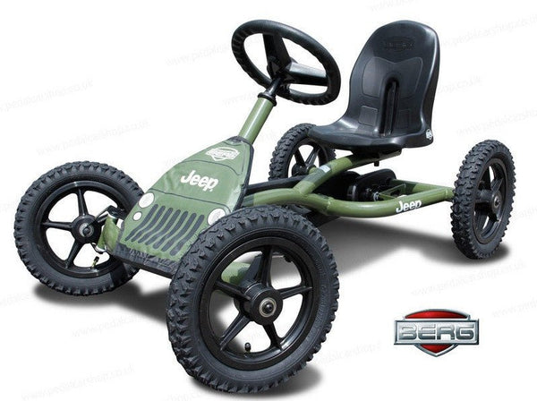 berekenen huwelijk Tonen Berg USA Jeep Junior BFR Body-Powered Kids Pedal Go Kart, 24.21.34.01 -  Upzy.com