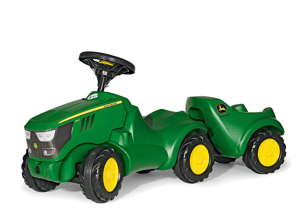 omdraaien pond Vader fage Kettler USA Rolly John Deere Mini Trac 6150R Ride-On Tractor 132072 -  Upzy.com