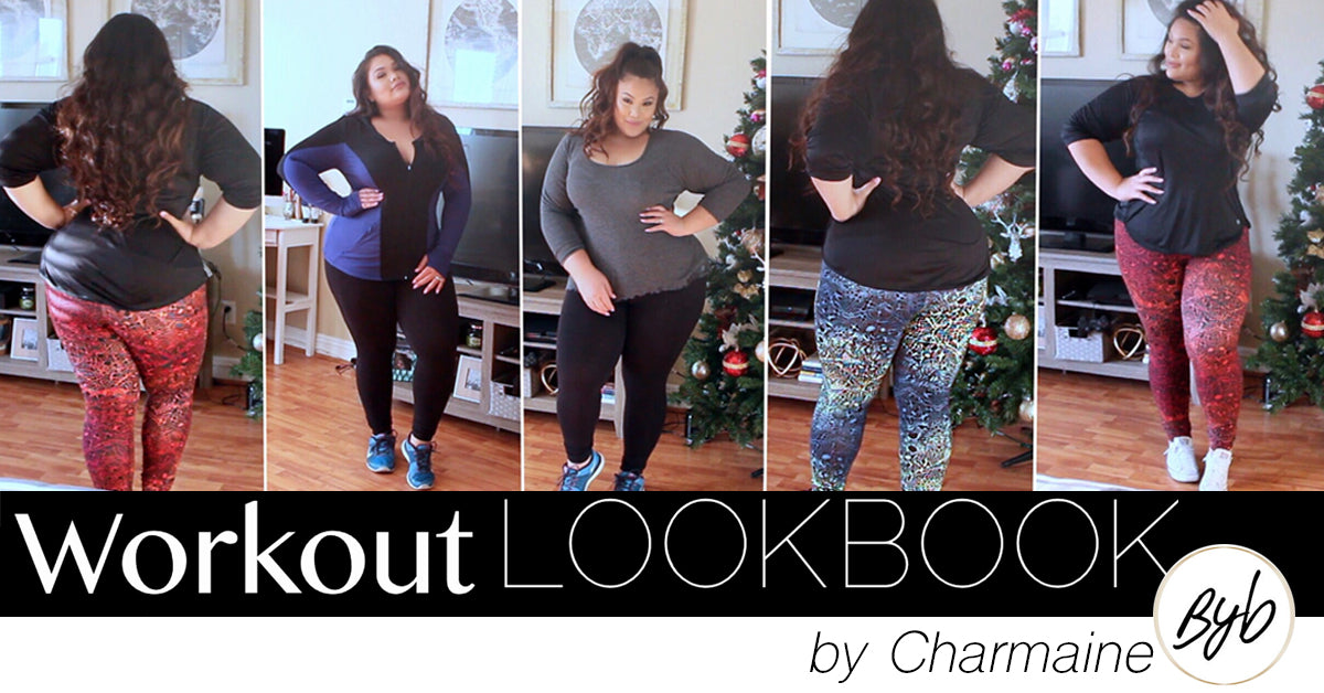 Charmaine, Be You Beautiful, Youtube Vlogger, Rainbeau Curves, Workout Lookbook, plus size, fashion, activewear