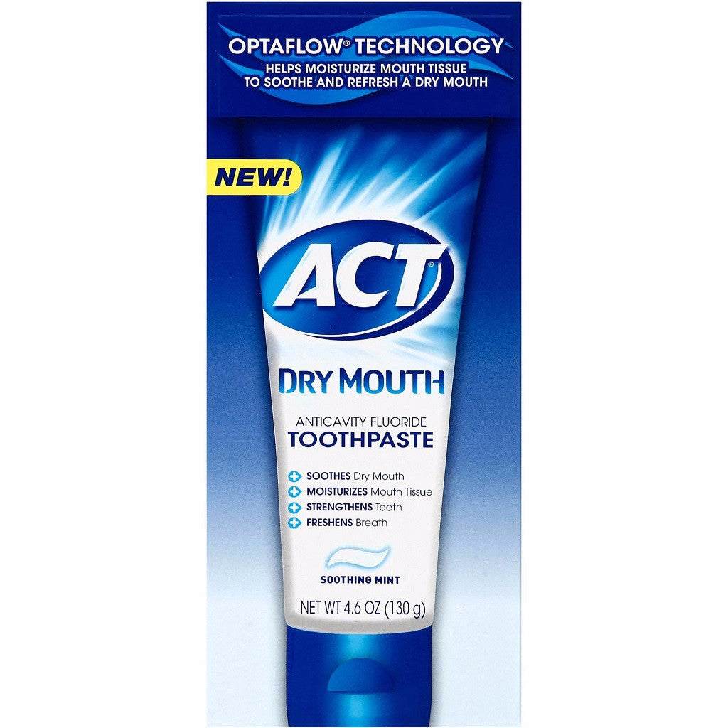 ACT Dry Mouth Anticavity Fluoride Toothpaste