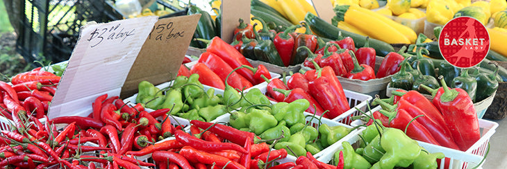 Basket Lady - Visit the farmer’s market