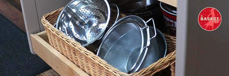 Turn Your Old Kitchen Cabinets into Pull-Out Basket Drawers