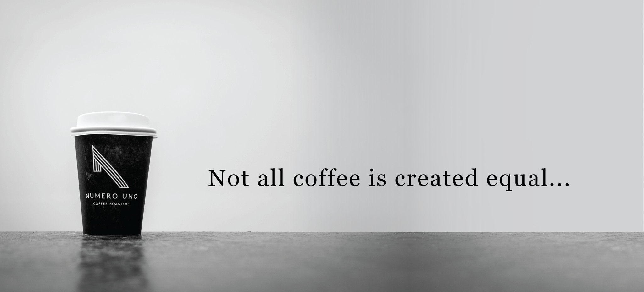 not all coffee is created equal