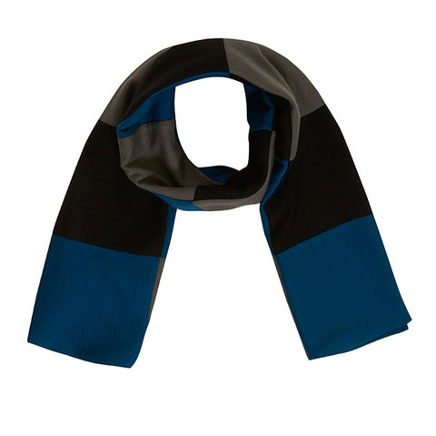 Outsider merino wool patchwork scarf