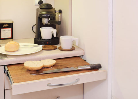 cooking in a small apartment