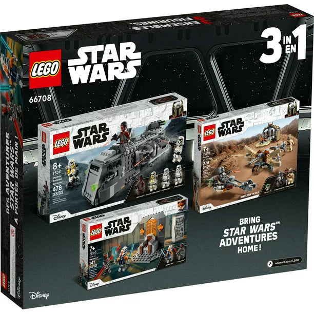 indkomst Flipper håndtag LEGO Star Wars Galactic Adventures 66708, 3 in 1 Building Toy Gift Set –  ojhnbv
