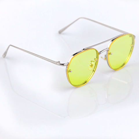 hipster sunglasses yellow lens