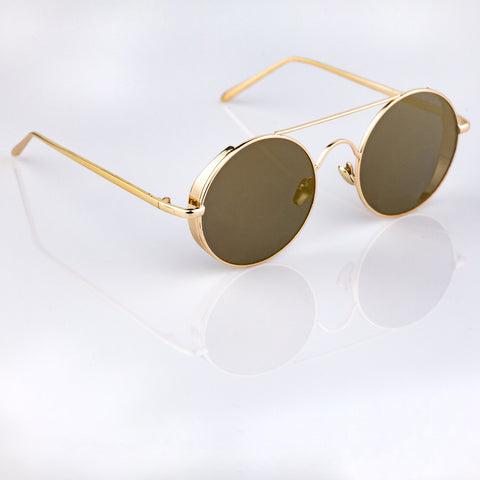 steampunk sunglasses gold