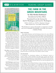 The Farm in the Green Mountains Reading Group Guide