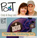 The Polymer Clay Tutor (PCT) Cindy Lietz reviews The NEVERknead Polymer Clay Kneading Machine