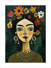 Abstract Portrait of Frida