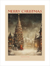 Merry Christmas Art Print VI