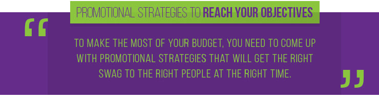 promotional strategies budget quote