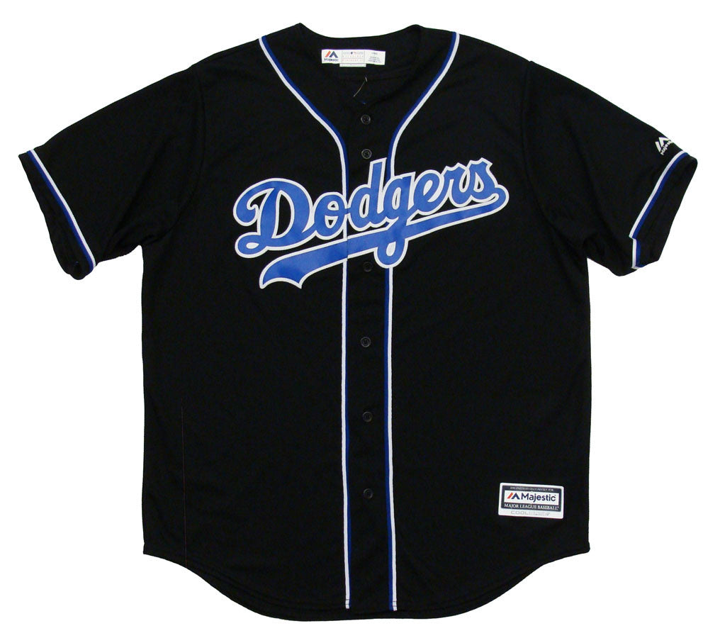 black and grey dodgers jersey