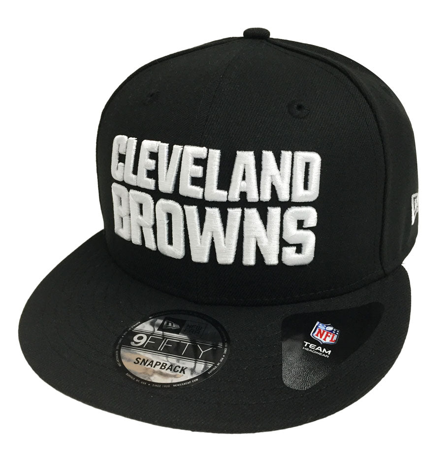 black cleveland browns hat