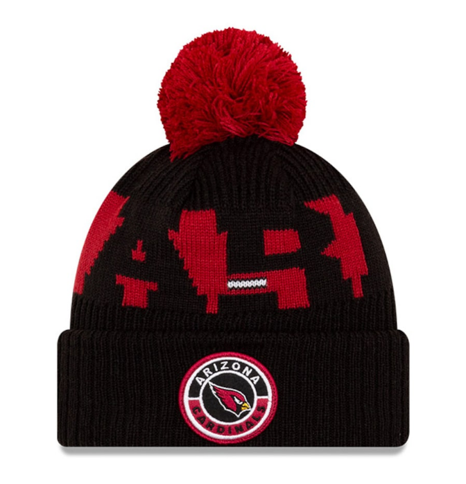 nfl cuff knit hat with pom by new era