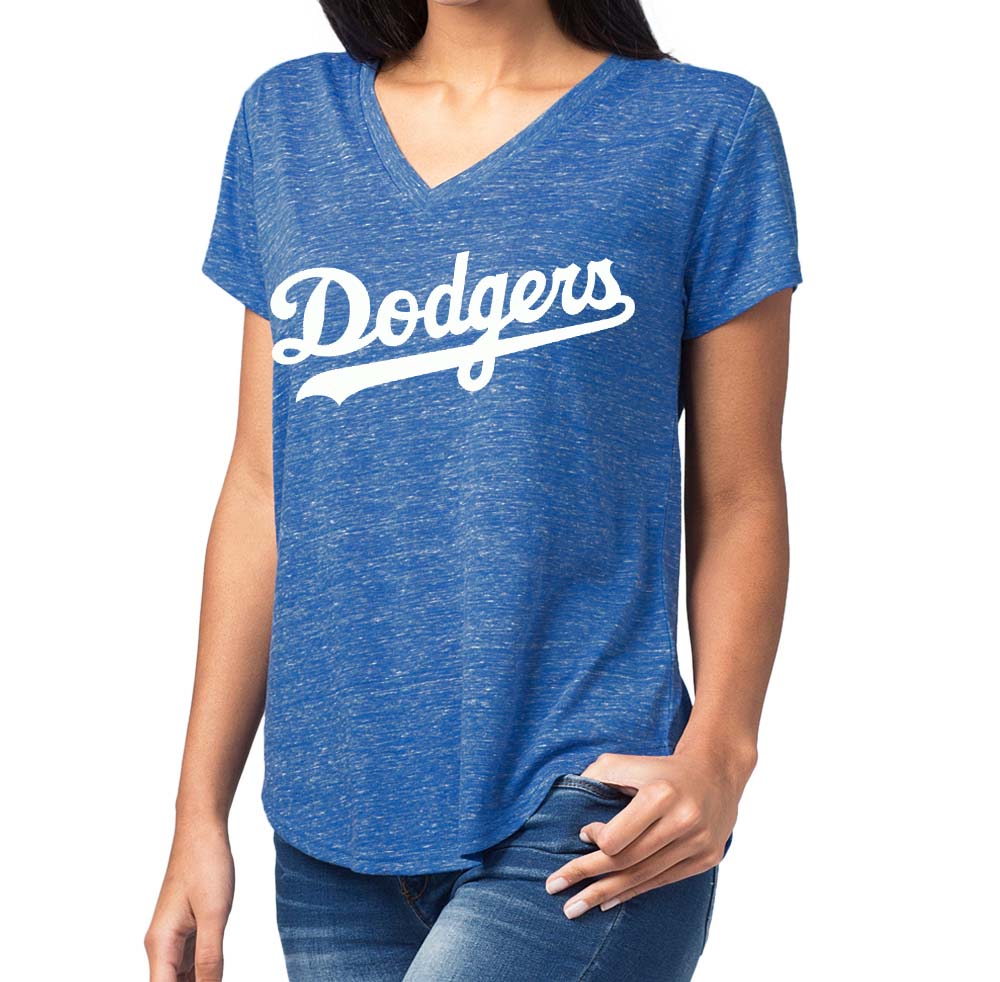 Los Angeles Dodgers Womens T-Shirt V 