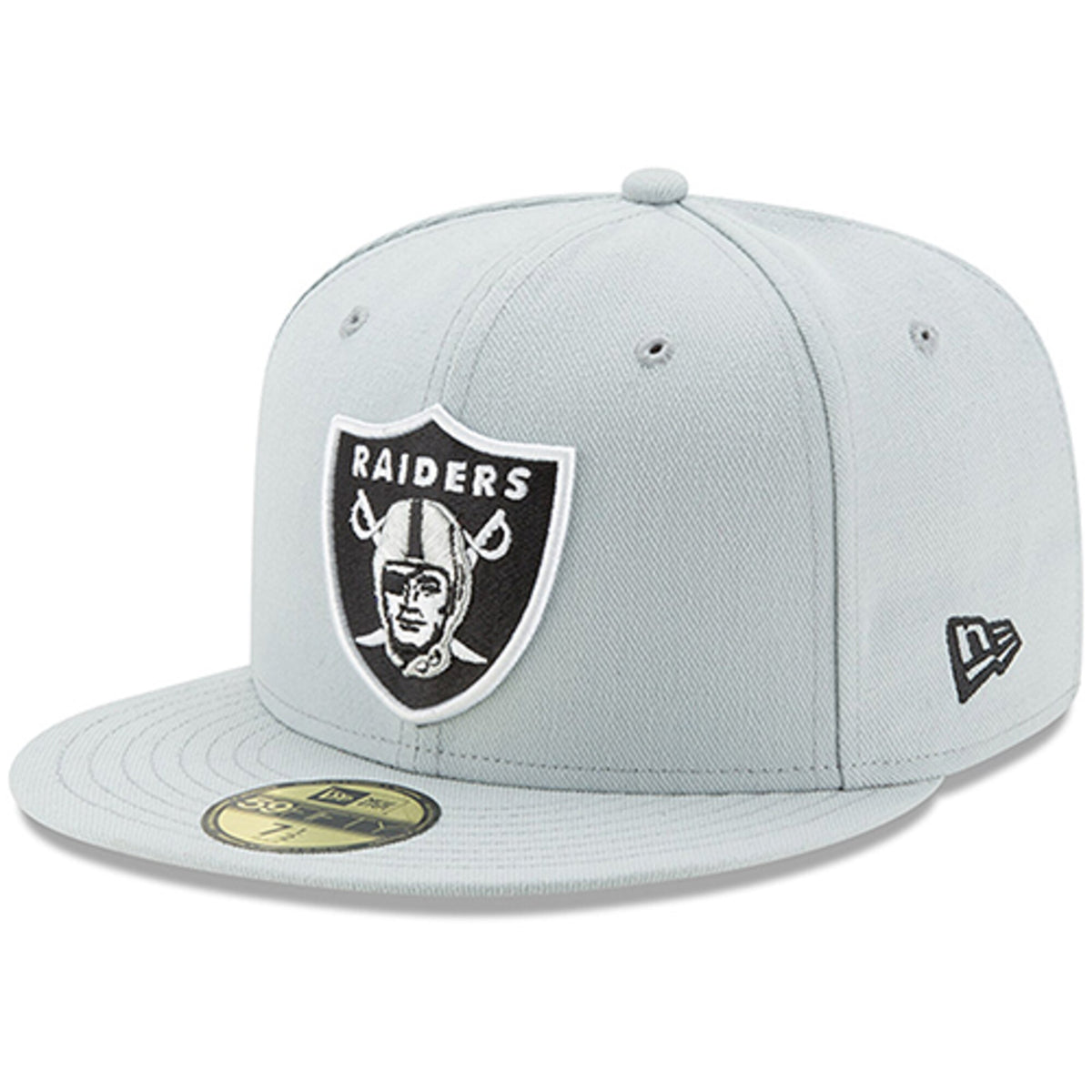 monteren Terug, terug, terug deel Rondlopen Oakland Raiders Fitted New Era 59Fifty Snow Grey Cap Hat – THE 4TH QUARTER
