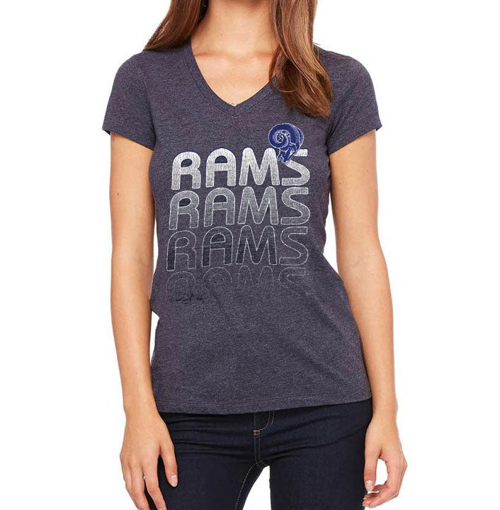 rams women's t shirts