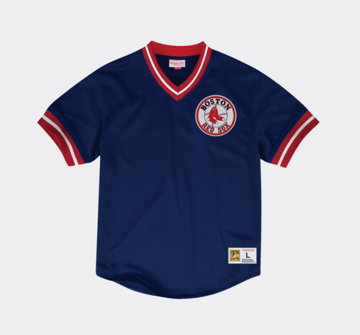 red sox v neck jersey