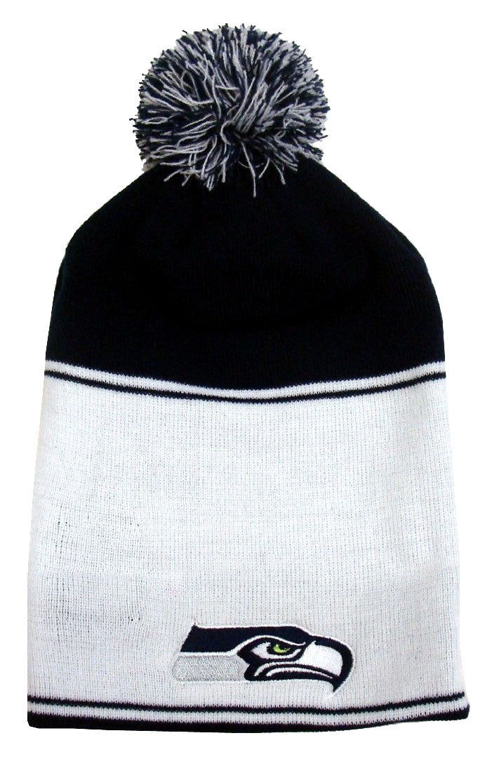 black seahawks beanie