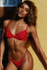 UNDERWIRE TOP - RED HANKERCHIEF