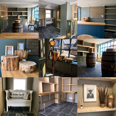 Little Whisky Shop Interior design montage 