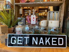 Get naked sign