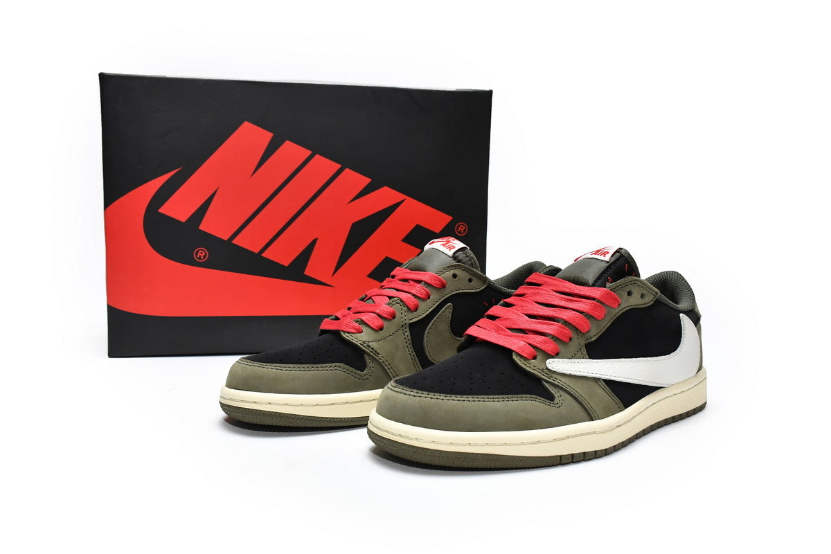 air jordan 1 low dark green