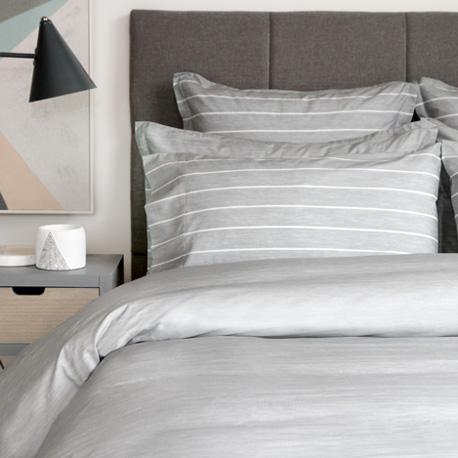 Cuddle Down Chambray Silver Luxurious Beds And Linens