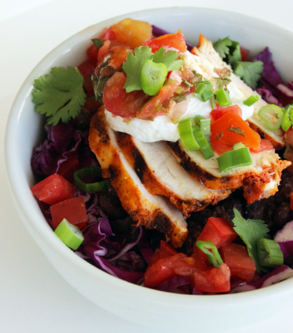 Fresh, Filling, and Healthy Burrito Bowl