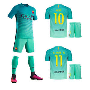 barcelona green away kit