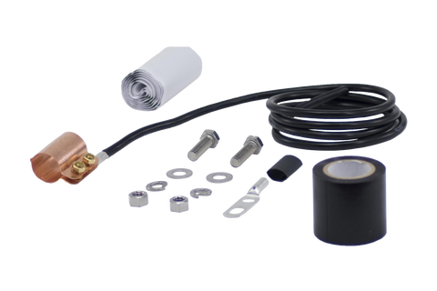 standard ground kit buss bar coaxial cable