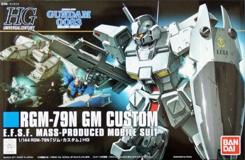 Bandai HGUC120  1/144 High Grade Universal Custom HGUC GUNDAM GM Custom 0083 Sta 