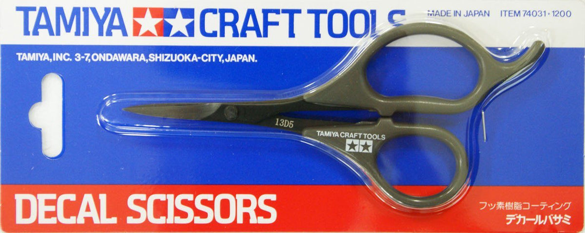Tamiya Craft Tools Decal Scissors 74031 for sale online 