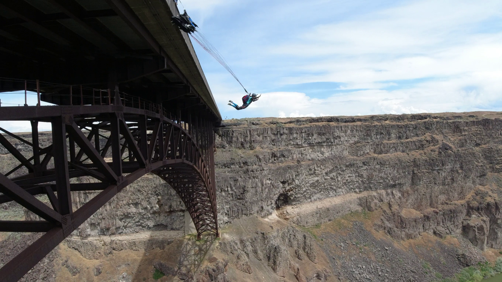 DJI Osmo Action BASE jumping