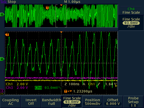 SCA VDDCore of SAMD21 during decryption