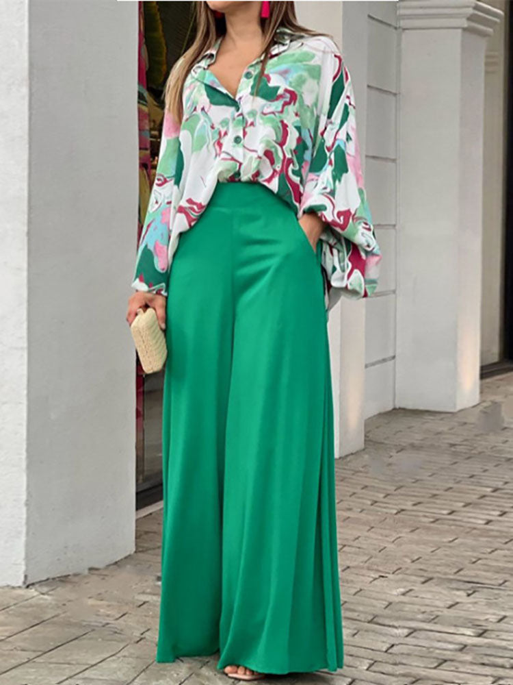 de camisa y pantalón de mujer - Conjunto primavera – Alina Fashion Boutique