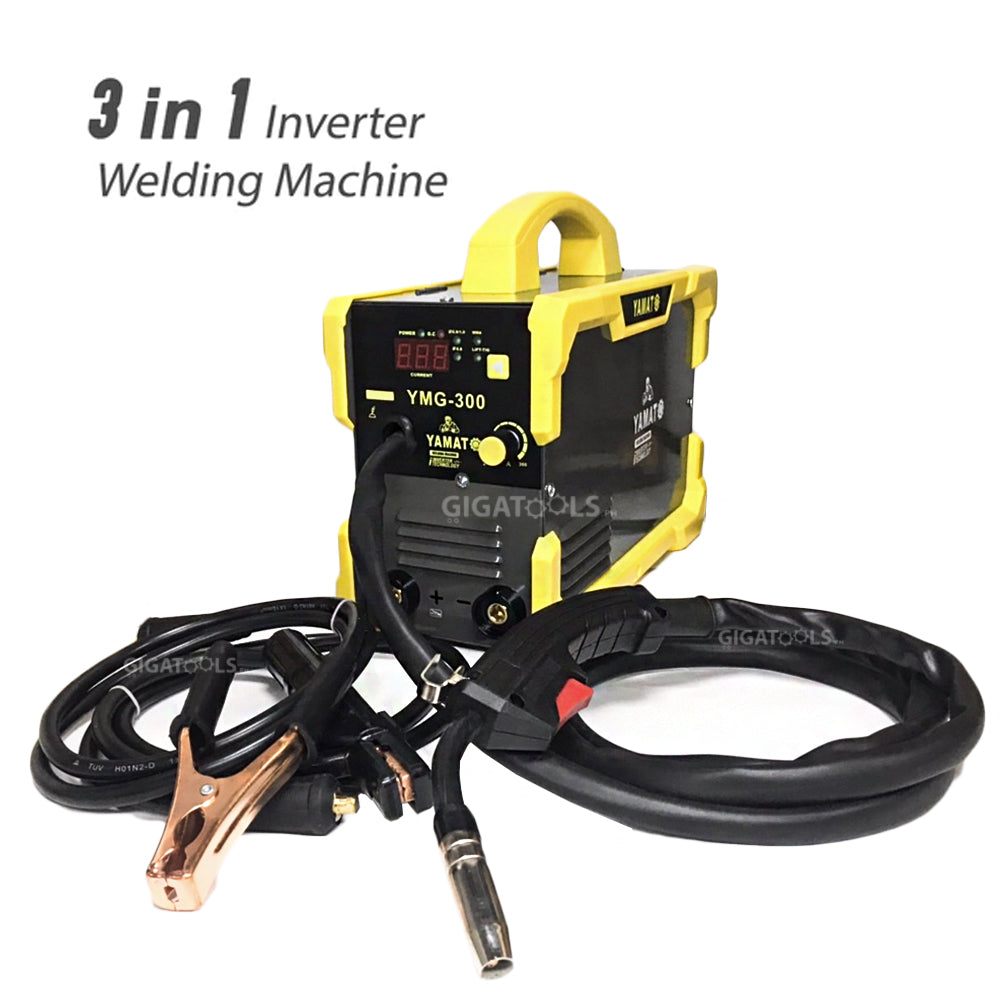 Yamato Ymg 300 Digital Inverter Gasless Mig Mma Tig 3 In 1 Welding Gigatools Industrial Center 