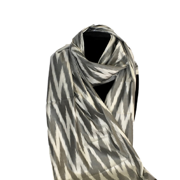 ikat scarf
