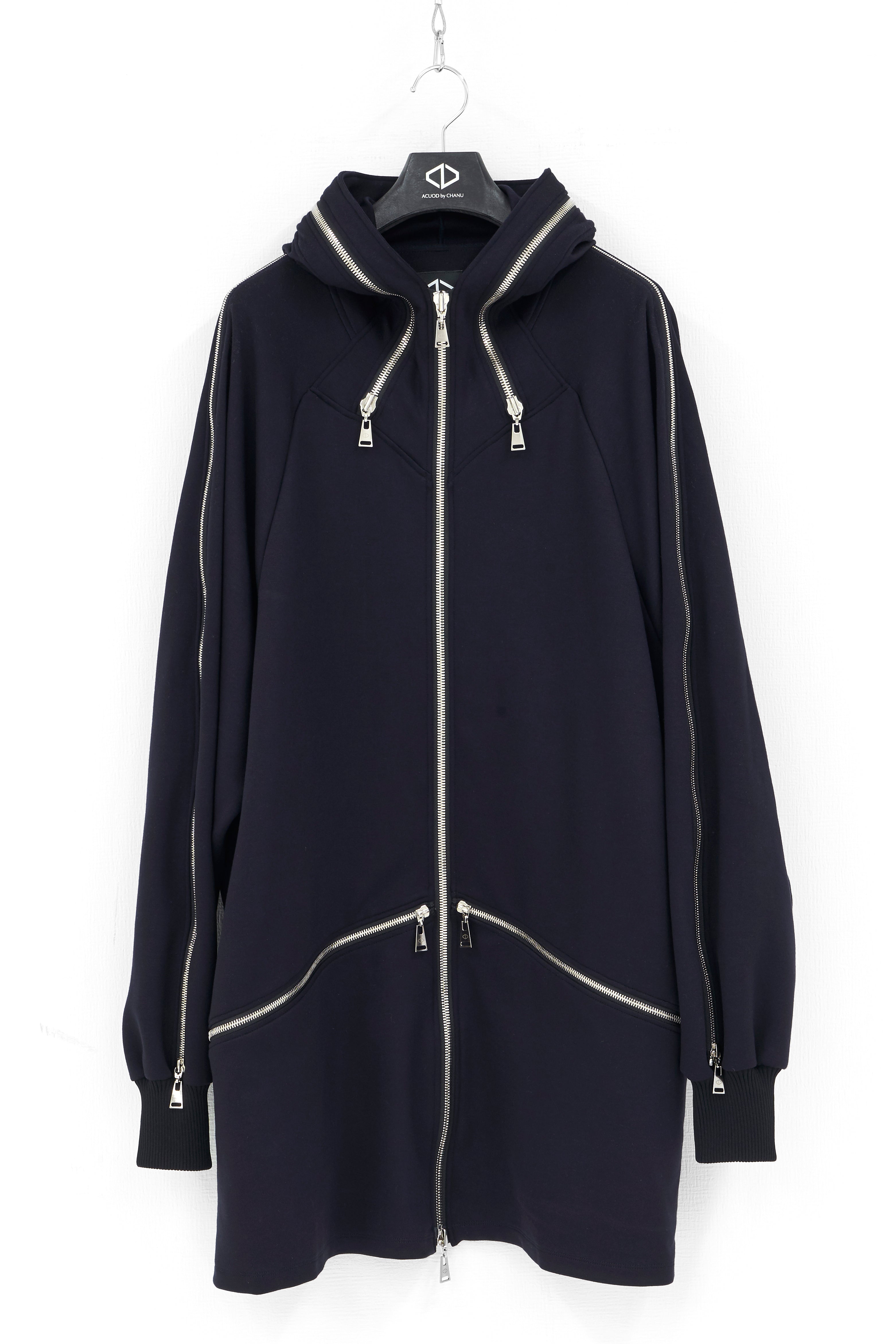 ACUOD by CHANU Zip pocket Jersey JACKET-