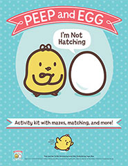 peep and egg activity kit