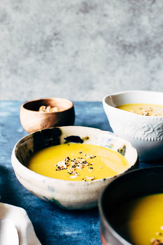 Curried Coconut Leek Soup 