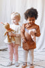 Skinny Bamboo Baby Harems - Blush