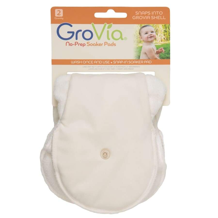 Grovia organic no-prep soaker pads (2-pack) | cloth diaper | petit tippi –  Petit Tippi