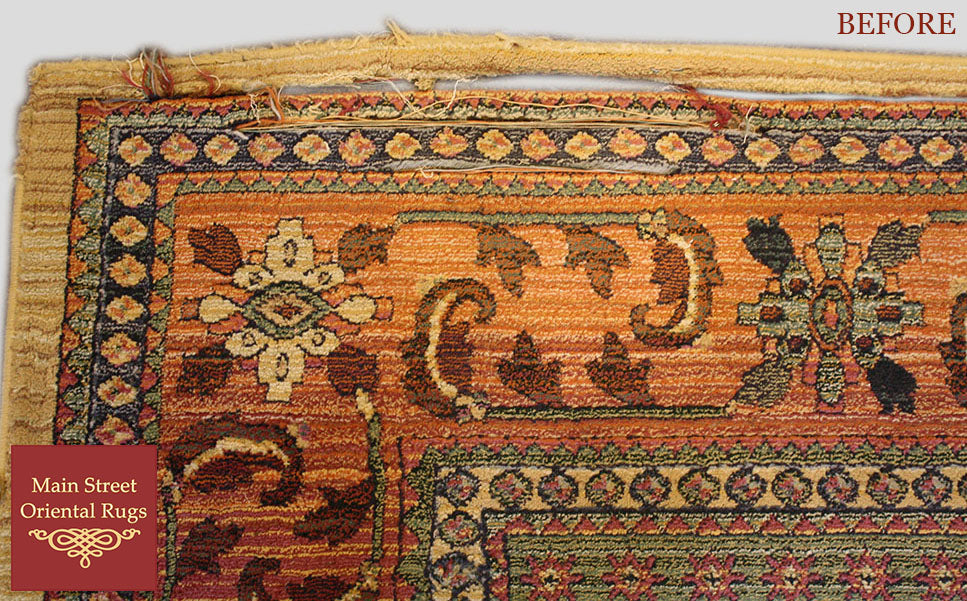 Area Rug Repair - Main Street Oriental Rugs