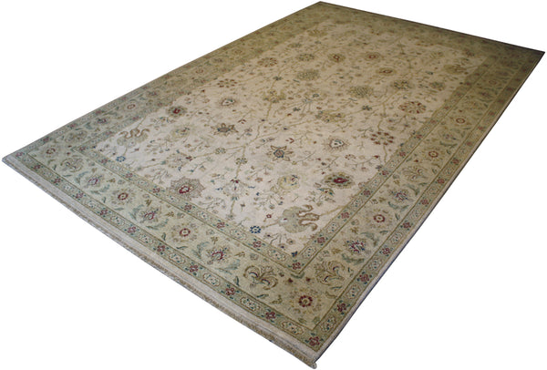 6x9 Indo-Persian Crown Area Rug - Main Street Oriental Rugs